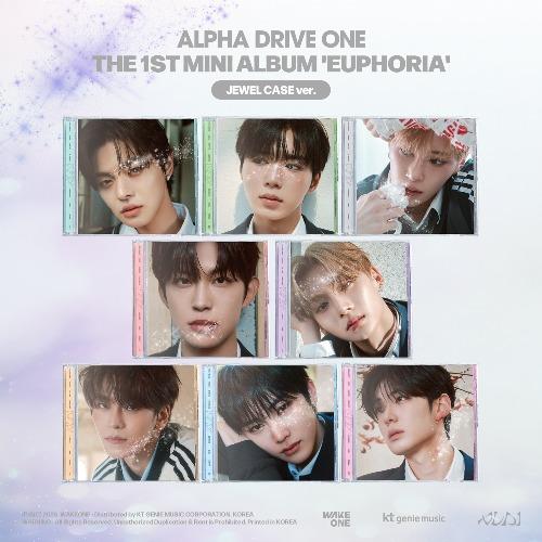 ALPHA DRIVE ONE - 1st Mini Album [EUPHORIA] JEWEL CASE Ver.