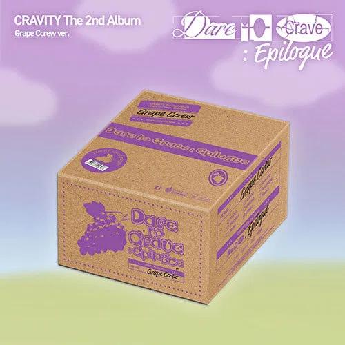 CRAVITY - 2nd Full Album [Dare to Crave : Epilogue] Grape Crew (Limited)