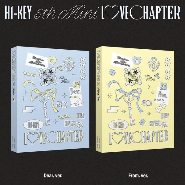 H1-KEY - 5th Mini Album [LOVECHAPTER] (Dear ver. / From Ver.)