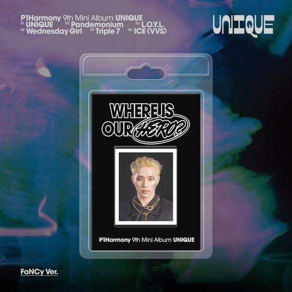 P1Harmony - 9th Mini Album [UNIQUE] (FaNCy Ver.)