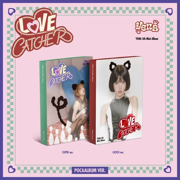 YENA - 5th Mini Album [LOVE CATCHER] (POCAALBUM Ver.) (CUPID Ver. / CATCH Ver.)