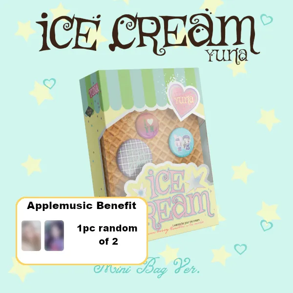 YUNA (ITZY) - 1st Mini Album [Ice Cream] (MINI BAG Ver.) (MD Ver.)