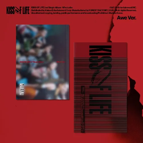 KISS OF LIFE - 2nd Single Album [Who is she] (Awe Ver.)