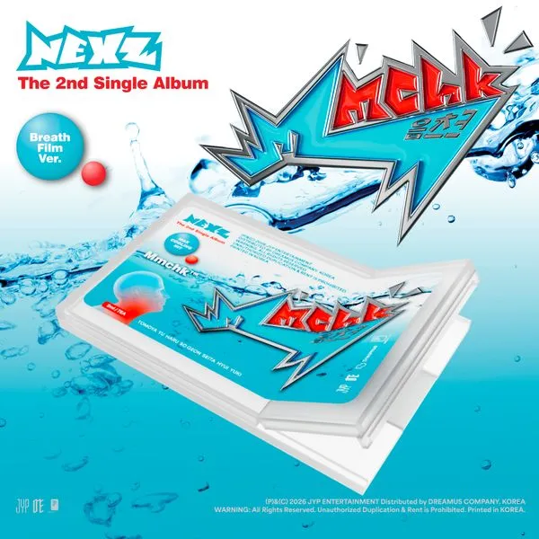 NEXZ - 2nd Single Album [Mmchk] (Breath Film Ver.)