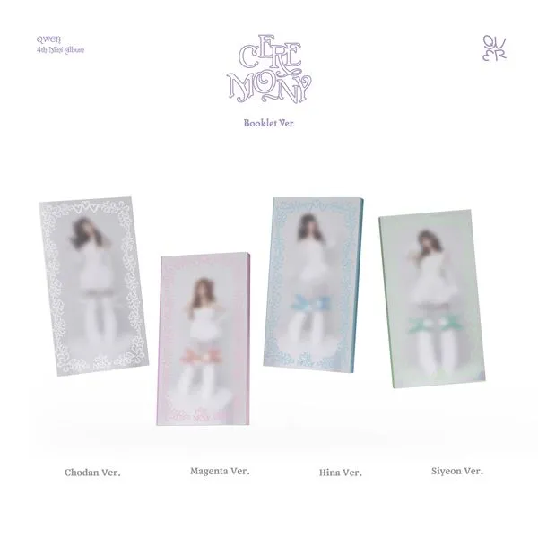 QWER - 4th Mini Album [CEREMONY] (Booklet Ver.)