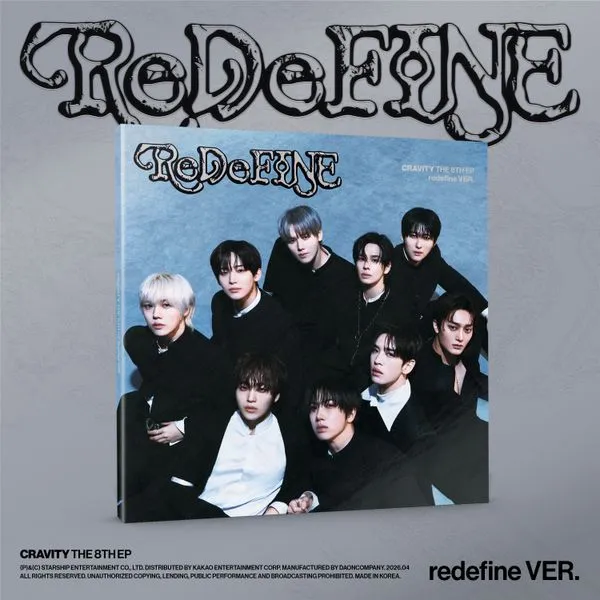 CRAVITY - 8th Mini Album [ReDeFINE] (redefine VER.)