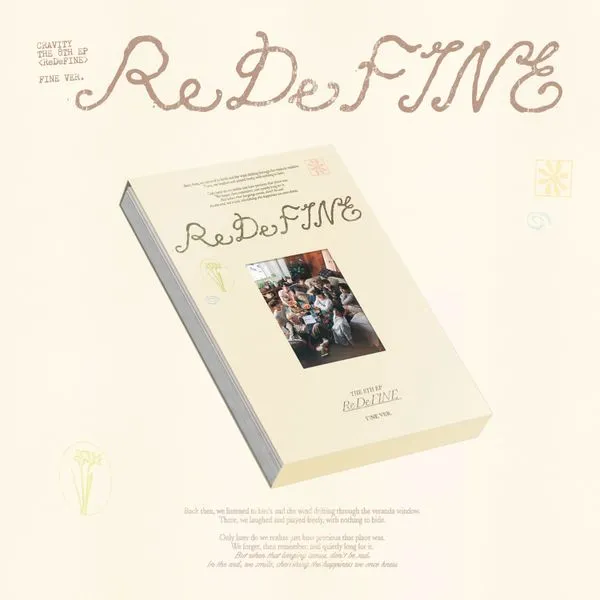 CRAVITY - 8th Mini Album [ReDeFINE] (FINE VER.) (Limited)