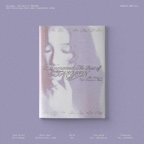 TAEYEON	- Panorama : The Best of TAEYEON Archive Book Ver.