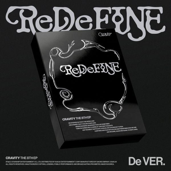 CRAVITY - 8th Mini Album [ReDeFINE] (De VER.) (Limited)