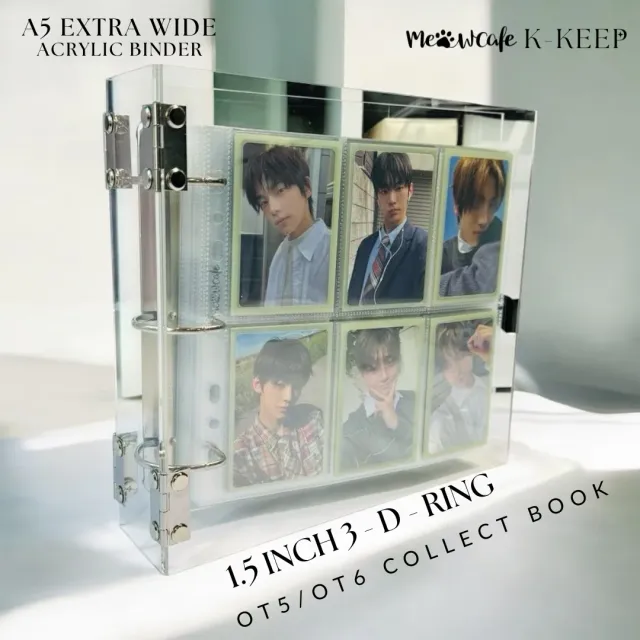Meowcafe K-KEEP A5 Extra Wide Acrylic Series