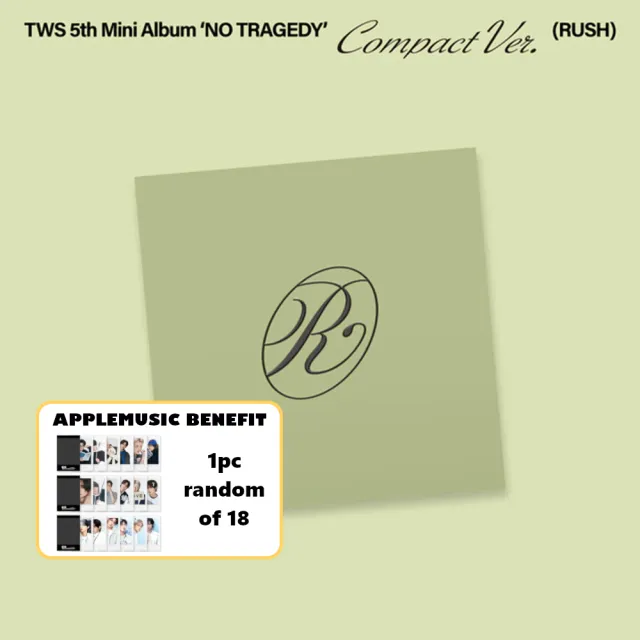 TWS - 5th Mini Album [NO TRAGEDY] (COMPACT Ver.) (RUSH) (Random Ver.)