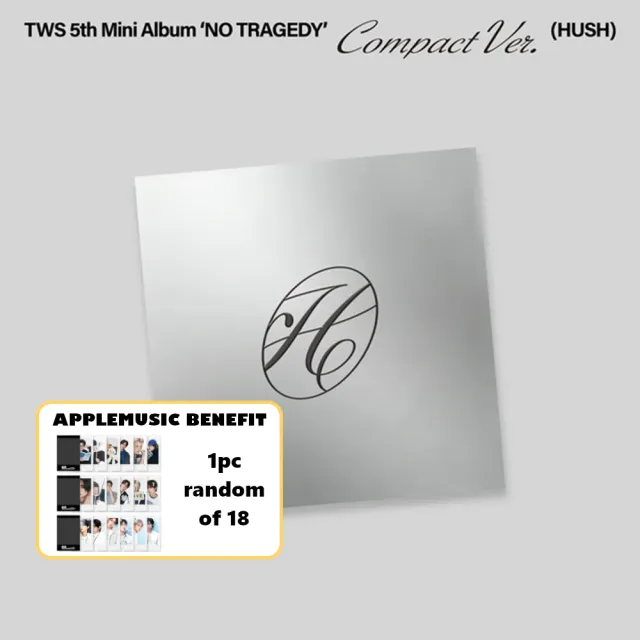 TWS - 5th Mini Album [NO TRAGEDY] (COMPACT Ver.) (HUSH) (Random Ver.)