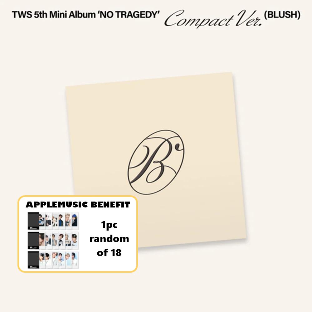TWS - 5th Mini Album [NO TRAGEDY] (COMPACT Ver.) (BLUSH) (Random Ver.)