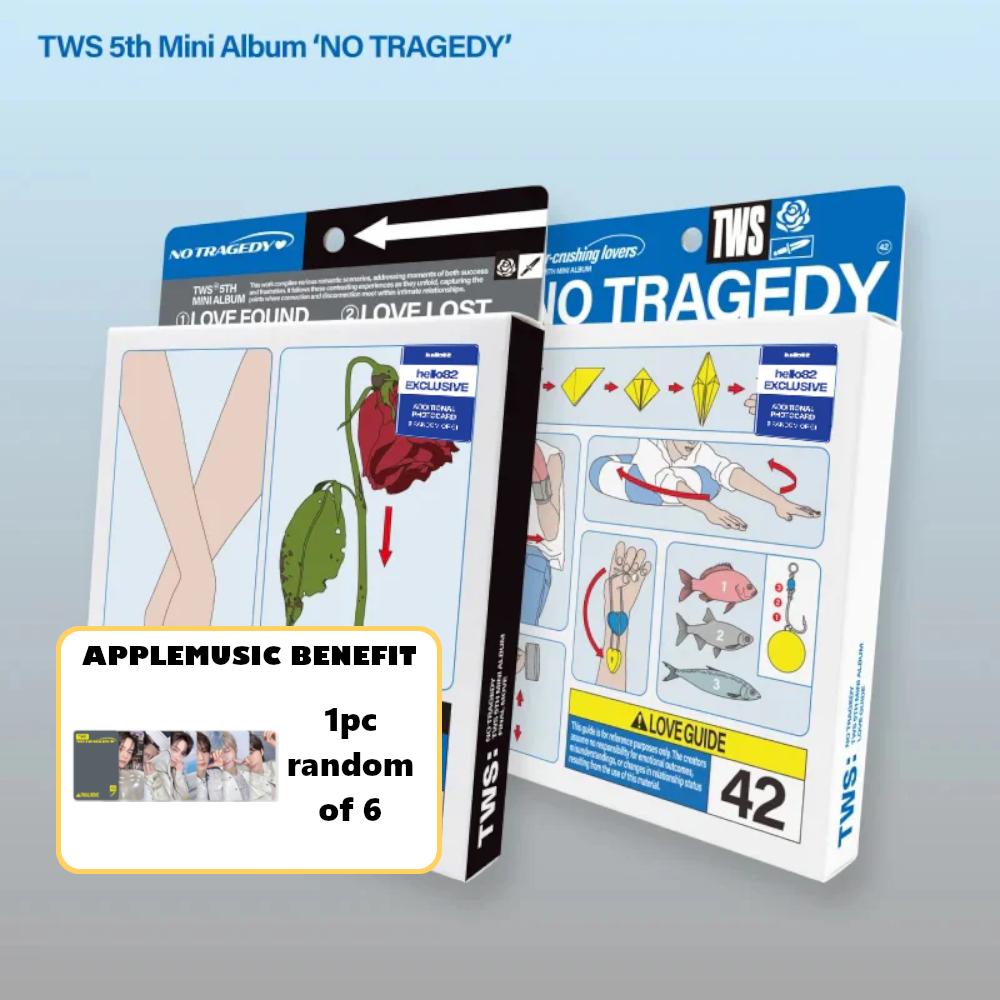 TWS - 5th Mini Album [NO TRAGEDY] (FINAL MOVE Ver. / LOVE GUIDE Ver.)