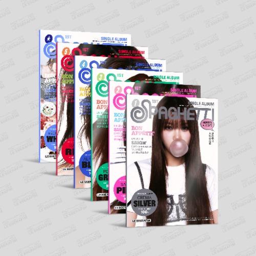 LE SSERAFIM - 1st Single Album [SPAGHETTI] Compact Ver.