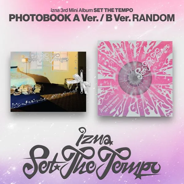 izna - 3rd Mini Album [SET THE TEMPO] (PHOTOBOOK Ver.) (A Ver. / B Ver.)