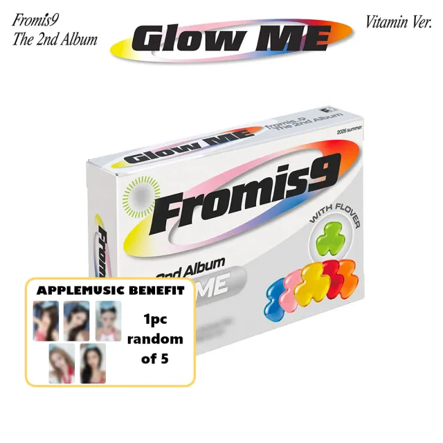 fromis_9 - 2nd Full Album [Glow ME] (Vitamin Ver.)