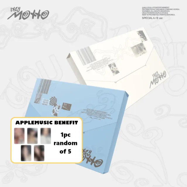 ITZY - 12th Mini Album [Motto] (SPECIAL Ver.) (A Ver. / B Ver.)