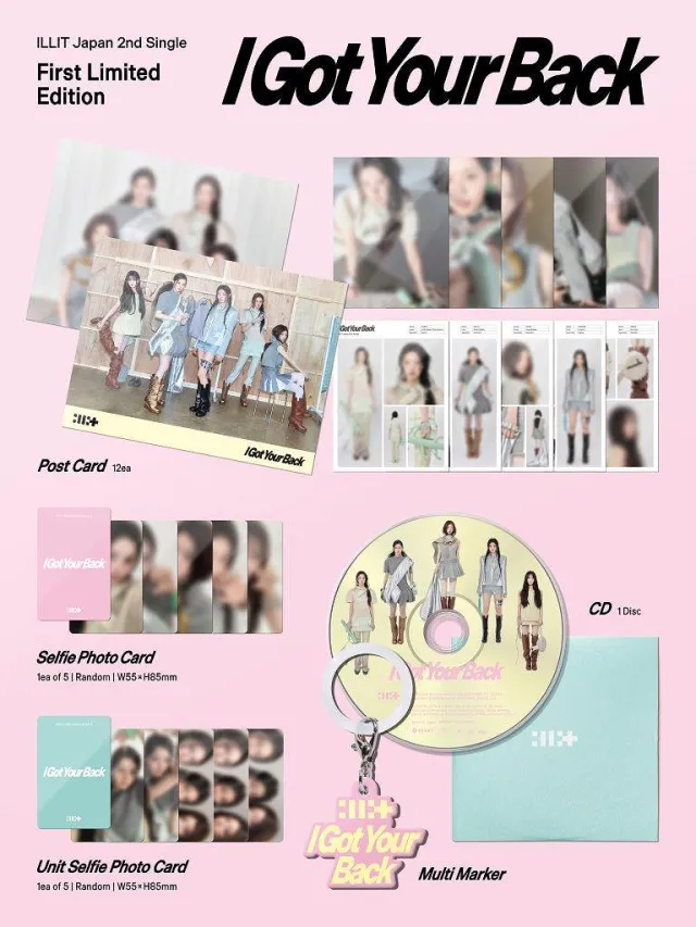 ILLIT - 2nd Japan Single Album [I Got Your Back] Limited Edition