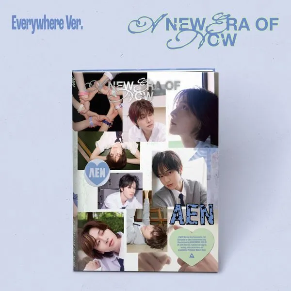 AEN - 1st EP [A NEW ERA OF NOW] Everywhere Ver. / Next to You Ver.