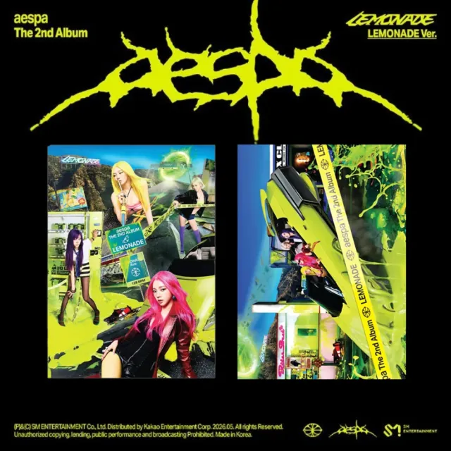 aespa - 2nd Full Album [LEMONADE] LEMONADE Ver.