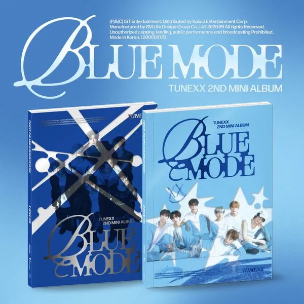 TUNEXX - 2nd Mini Album [BLUE MODE] (B MODE Ver. / X MODE Ver.)